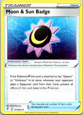 Moon & Sun Badge [151/203] [Evolving Skies]