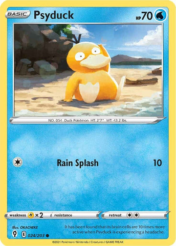 Psyduck [024/203] [Evolving Skies] Reverse Holofoil