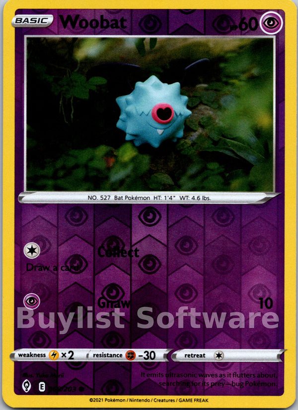 Woobat [068/203] [Evolving Skies] Reverse Holofoil