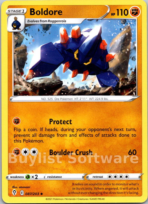 Boldore [087/203] [Evolving Skies]