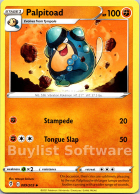 Palpitoad [089/203] [Evolving Skies]