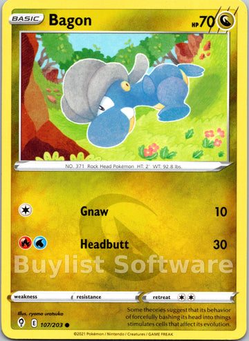 Bagon [107/203] [Evolving Skies]