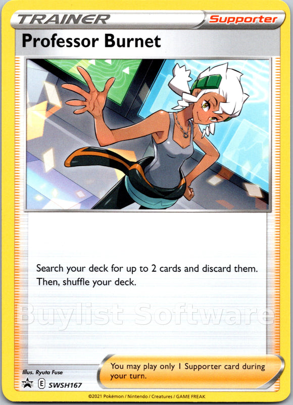 Professor Burnet [SWSH167] [Sword & Shield Promo Cards]
