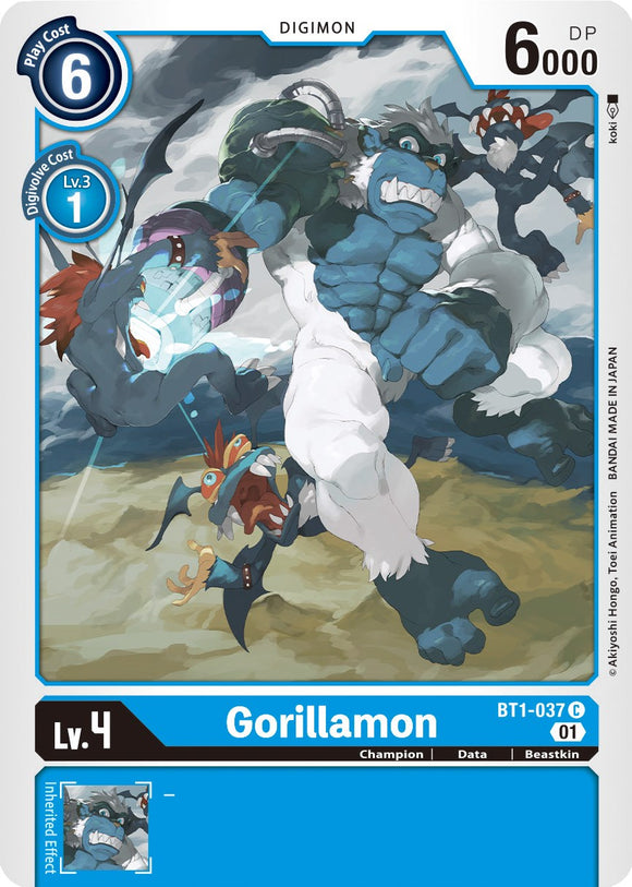 Gorillamon (Alternate Art) [BT1-037] [Starter Deck 08: Ulforce Veedramon]