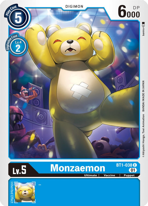 Monzaemon (Alternate Art) [BT1-038] [Starter Deck 08: Ulforce Veedramon]
