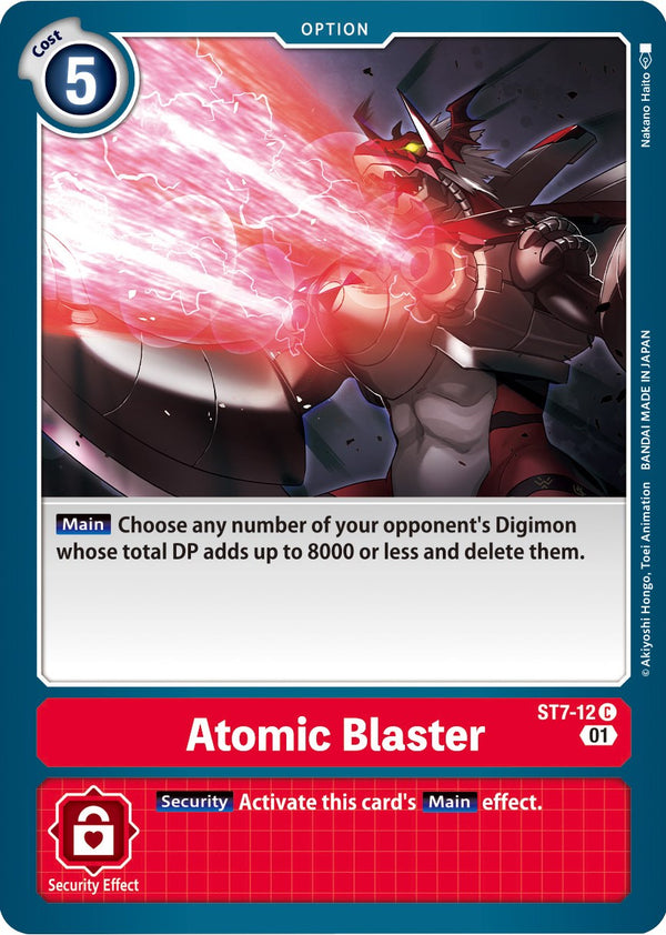 Atomic Blaster [ST7-12] [Starter Deck 07: Gallantmon]