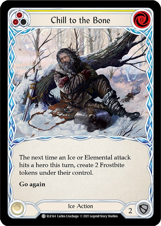 Chill to the Bone (Yellow) [ELE164] [Tales of Aria] 1st Edition Normal