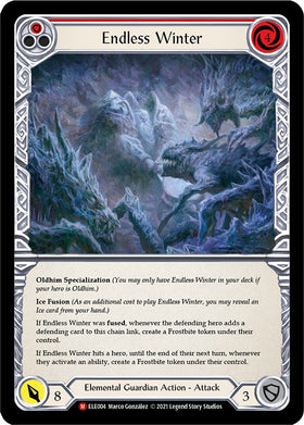 Endless Winter [ELE004] [Tales of Aria] Unlimited Edition Normal