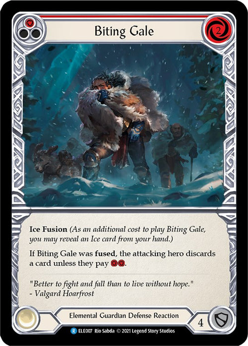 Biting Gale (Red) [ELE007] [Tales of Aria] Unlimited Edition Normal