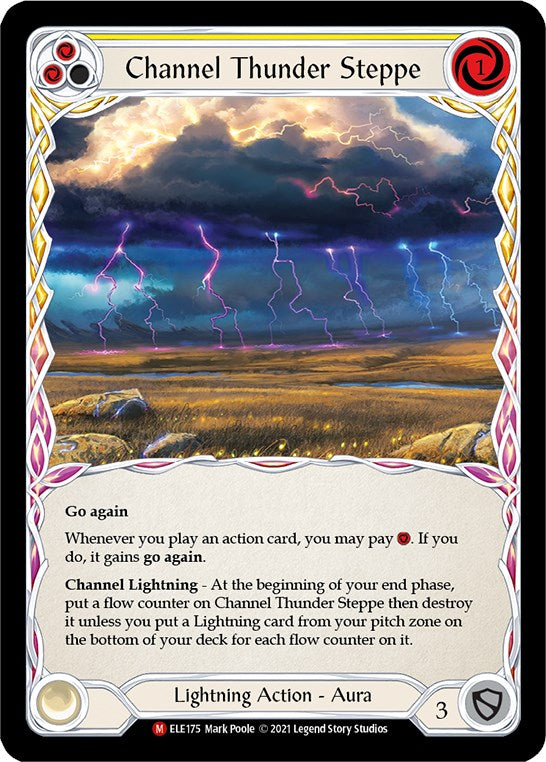 Channel Thunder Steppe [ELE175] [Tales of Aria] 1st Edition Normal