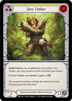 Turn Timber (Yellow) [ELE011] [Tales of Aria] 1st Edition Normal