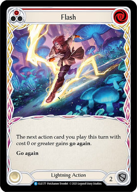 Flash (Red) [ELE177] [Tales of Aria] Unlimited Edition Rainbow Foil