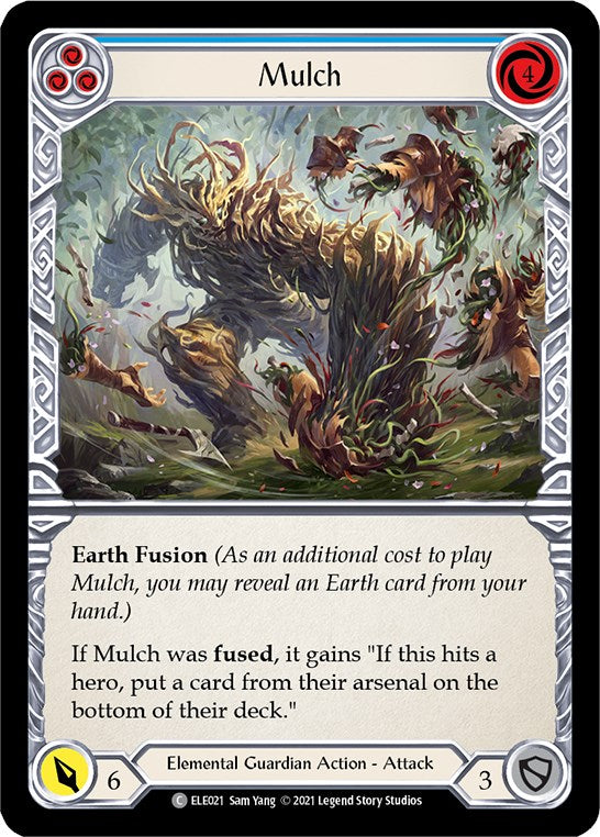 Mulch (Blue) [ELE021] [Tales of Aria] Unlimited Edition Rainbow Foil