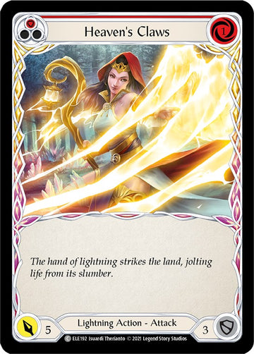 Heaven's Claws (Red) [ELE192] [Tales of Aria] 1st Edition Normal