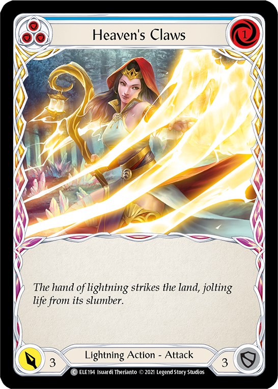 Heaven's Claws (Blue) [ELE194] [Tales of Aria] Unlimited Edition Normal