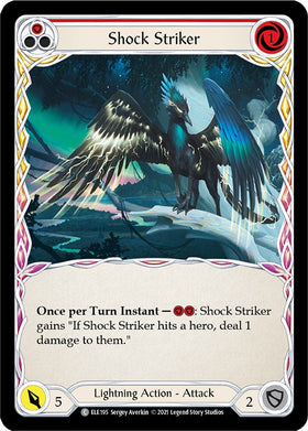 Shock Striker (Red) [ELE195] [Tales of Aria] Unlimited Edition Rainbow Foil