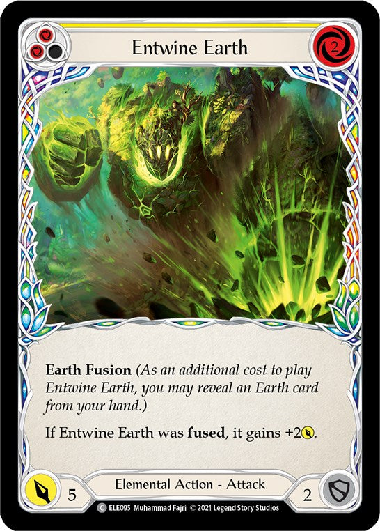 Entwine Earth (Yellow) [ELE095] [Tales of Aria] Unlimited Edition Normal