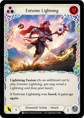 Entwine Lightning (Yellow) [ELE101] [Tales of Aria] Unlimited Edition Rainbow Foil