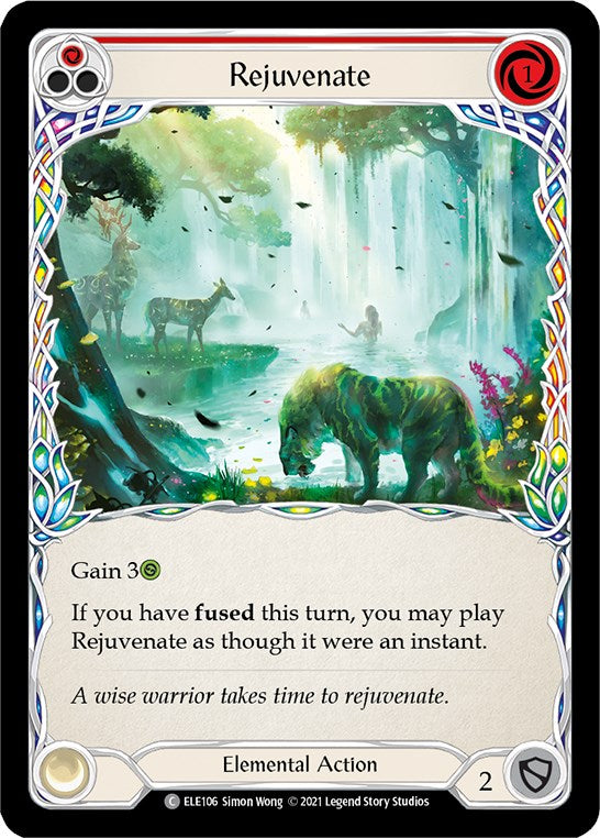 Rejuvenate (Red) [ELE106] [Tales of Aria] 1st Edition Normal