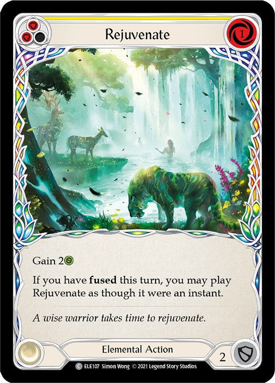 Rejuvenate (Yellow) [ELE107] [Tales of Aria] Unlimited Edition Normal