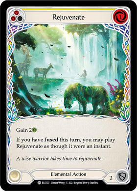 Rejuvenate (Yellow) [ELE107] [Tales of Aria] 1st Edition Normal