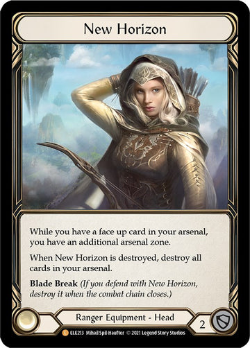 New Horizon [ELE213] [Tales of Aria] Unlimited Edition Rainbow Foil