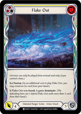Flake Out (Yellow) [ELE057] [Tales of Aria] Unlimited Edition Normal