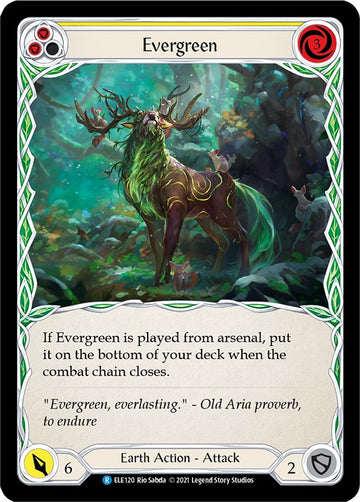 Evergreen (Yellow) [ELE120] [Tales of Aria] Unlimited Edition Normal