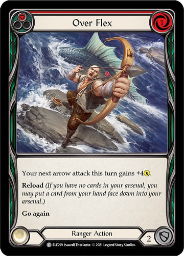 Over Flex (Red) [ELE219] [Tales of Aria] 1st Edition Normal