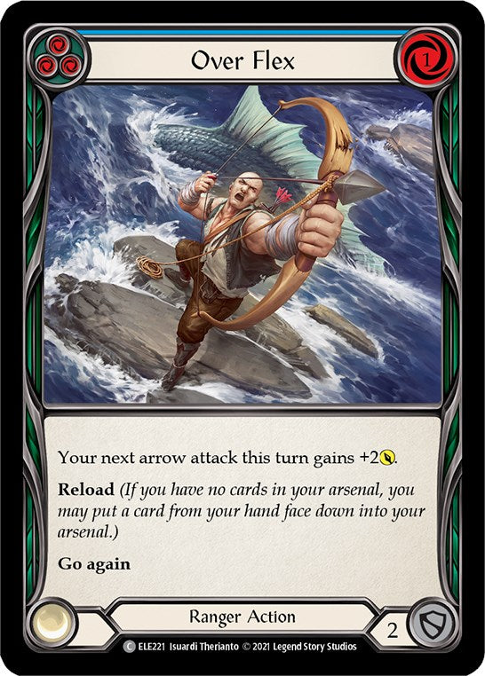 Over Flex (Blue) [ELE221] [Tales of Aria] 1st Edition Normal