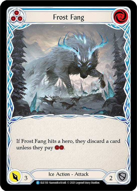 Frost Fang (Blue) [ELE150] [Tales of Aria] Unlimited Edition Normal