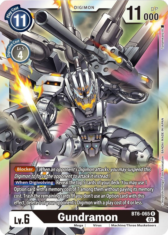Gundramon [BT6-065] [Double Diamond] Foil
