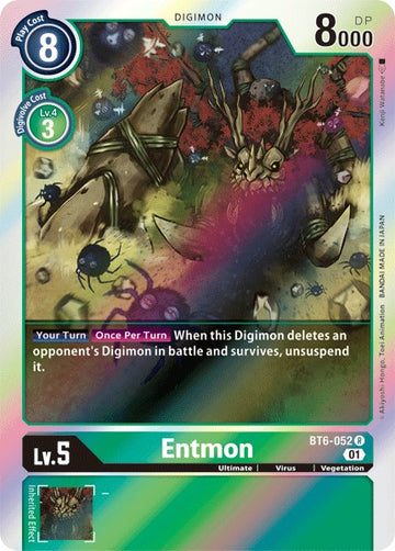 Entmon [BT6-052] [Double Diamond] Foil