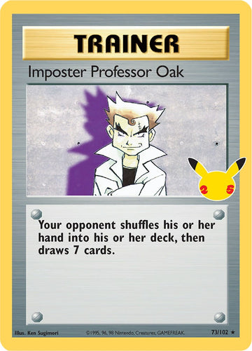 Imposter Professor Oak [73/102] [Celebrations: Classic Collection] Holofoil