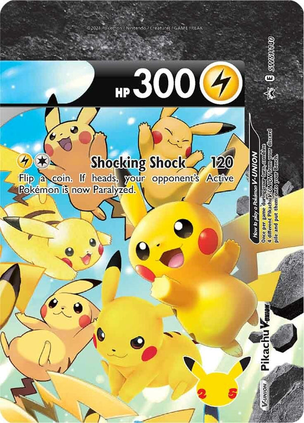 Pikachu V-Union [SWSH140] [Sword & Shield Promo Cards] Holofoil