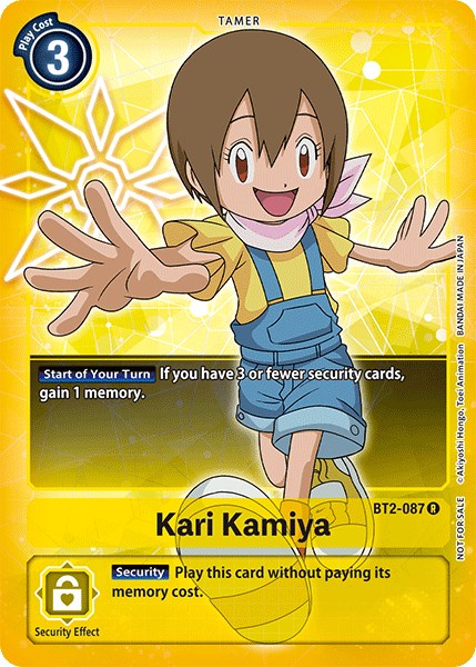 Kari Kamiya (Official Tournament Pack Vol.3) [BT2-087] [Release Special Booster 1.0]