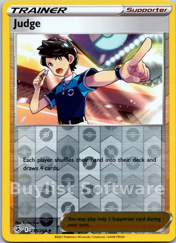 Judge [235/264] [Fusion Strike] Reverse Holofoil