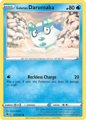 Galarian Darumaka [071/264] [Fusion Strike]