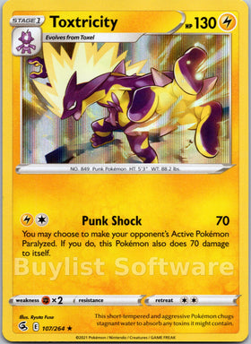 Toxtricity [107/264] [Fusion Strike] Holofoil