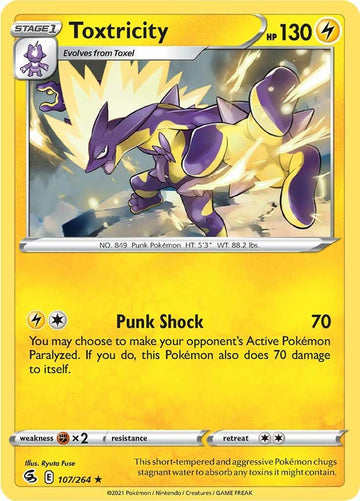Toxtricity [107/264] [Fusion Strike] Holofoil