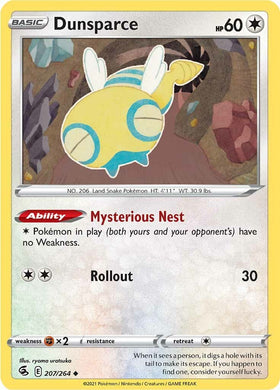 Dunsparce [207/264] [Fusion Strike]