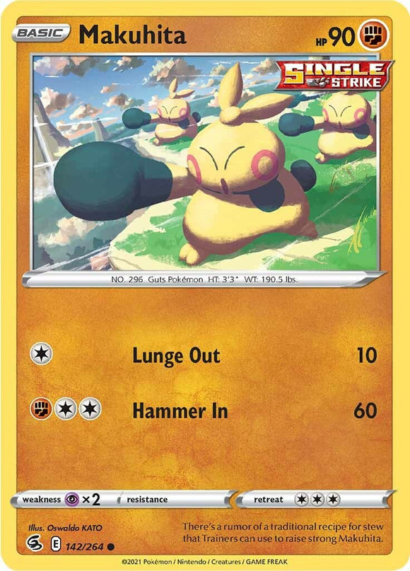 Makuhita [142/264] [Fusion Strike] Reverse Holofoil