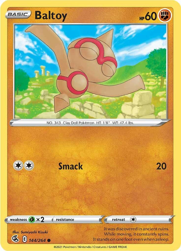 Baltoy [144/264] [Fusion Strike] Reverse Holofoil