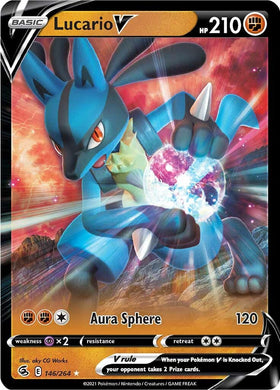 Lucario V [146/264] [Fusion Strike] Holofoil