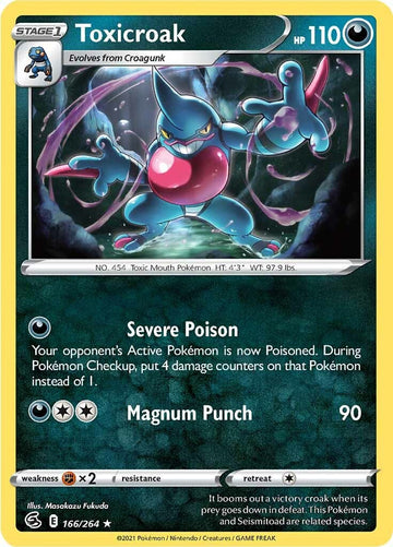 Toxicroak [166/264] [Fusion Strike]