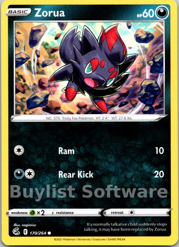 Zorua [170/264] [Fusion Strike]