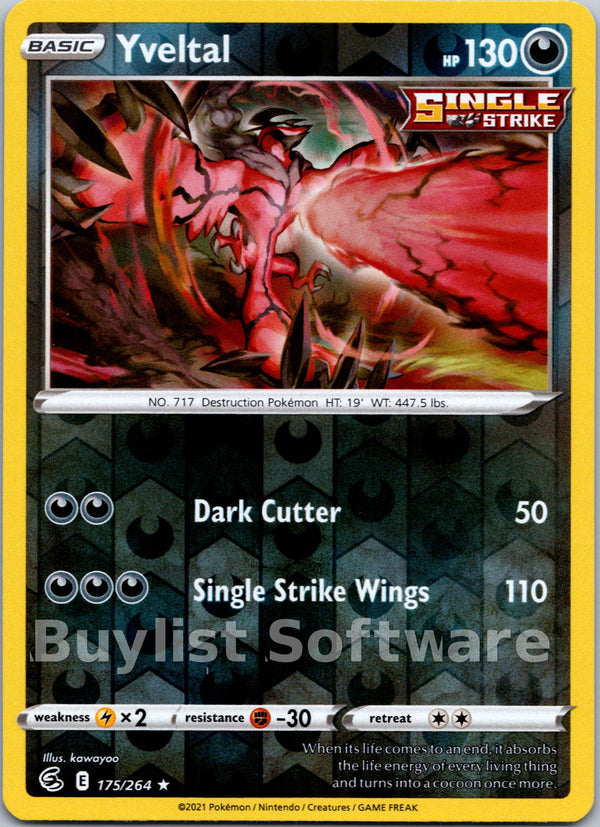 Yveltal [175/264] [Fusion Strike] Reverse Holofoil