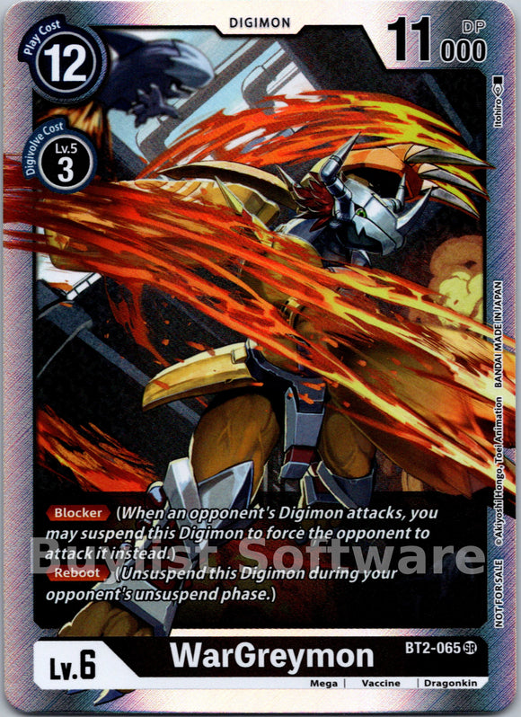 WarGreymon - BT2-065 (Classic Collection) [BT2-065] [Release Special Booster 1.0] Foil
