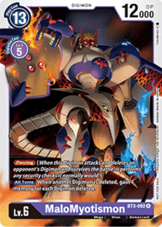 MaloMyotismon [BT3-092] [Revision Pack Cards]