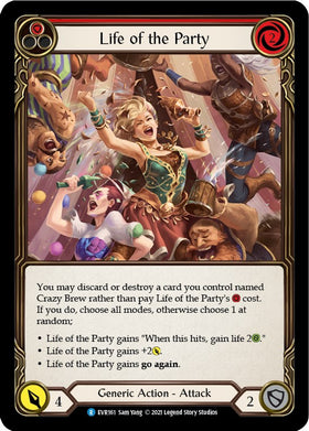 Life of the Party (Red) [EVR161] [Everfest] 1st Edition Normal